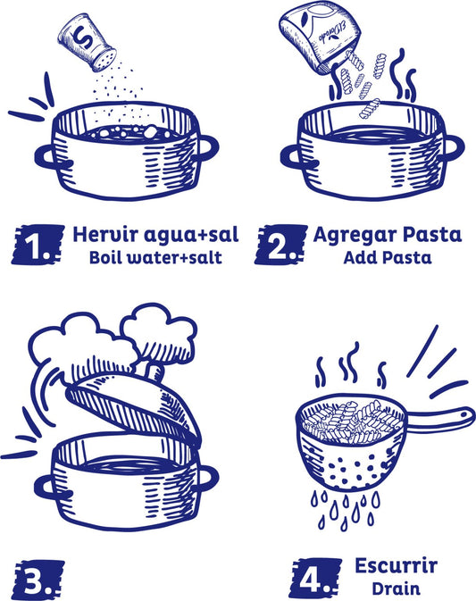 PASTA DE CHIA FUSILLE 250g - EL DORADO