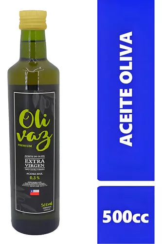 ACEITE DE OLIVA EXTRA VIRGEN 500mL - OLIVAZ