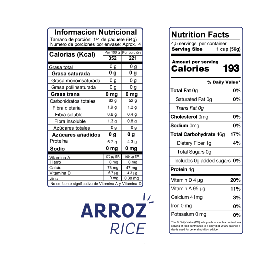 PASTA DE ARROZ SPAGHETTI 250g - EL DORADO