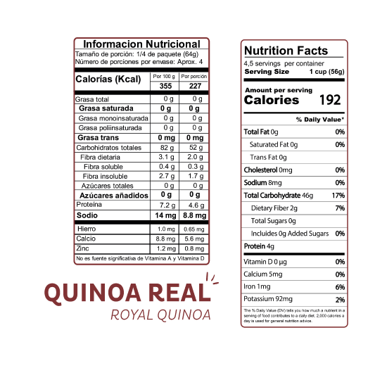 PASTA DE QUINOA REAL SPAGHETTI 250g - EL DORADO