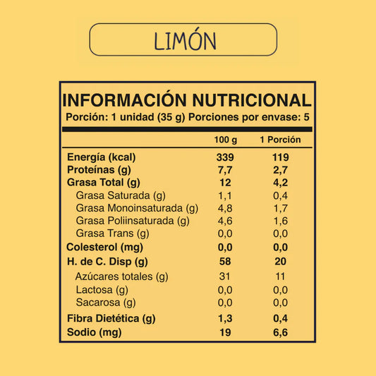 SOUL BAR LIMÓN -35g