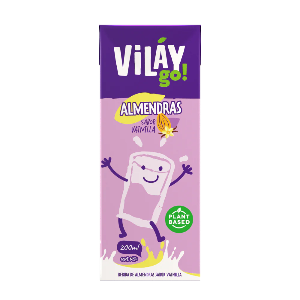 ALMENDRA VAINILLA GO! 200 ML
