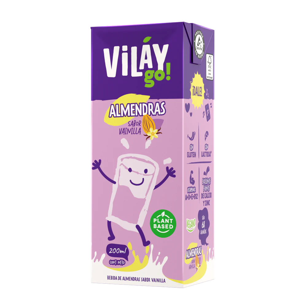 ALMENDRA VAINILLA GO! 200 ML