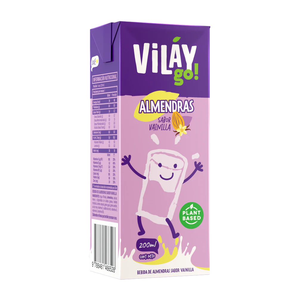 ALMENDRA VAINILLA GO! 200 ML