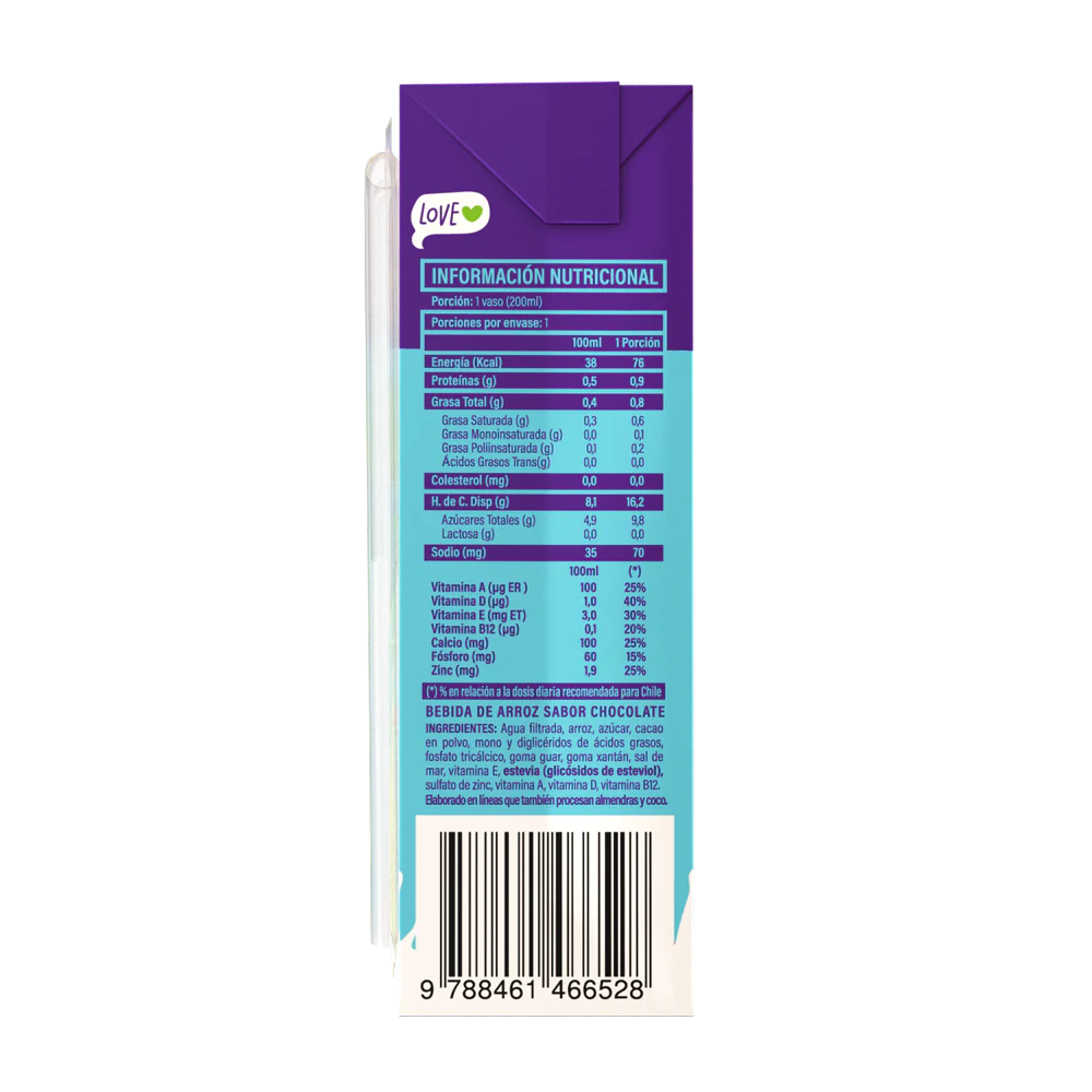 ARROZ CHOCOLATE GO! 200 ML