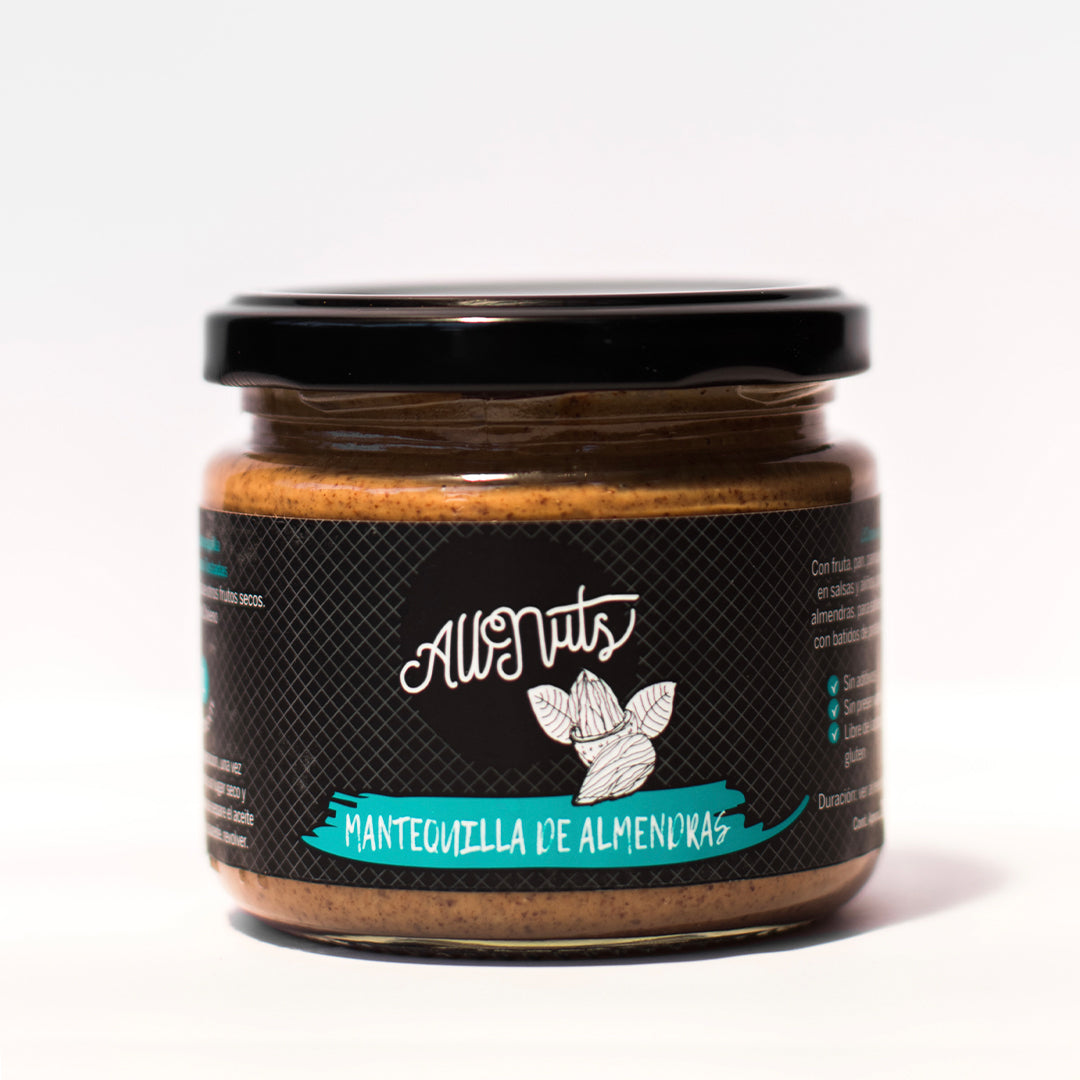 MANTEQUILLA DE ALMENDRA 200g - ALL NUTS