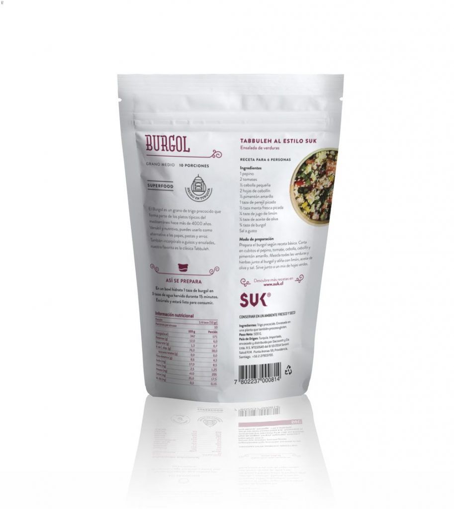 BURGOL 500g - SUK