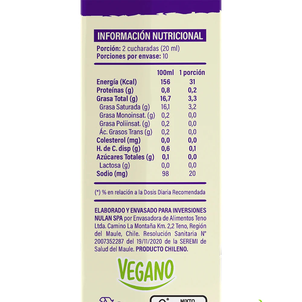 CREMA CLÁSICA VILAY 200 ML