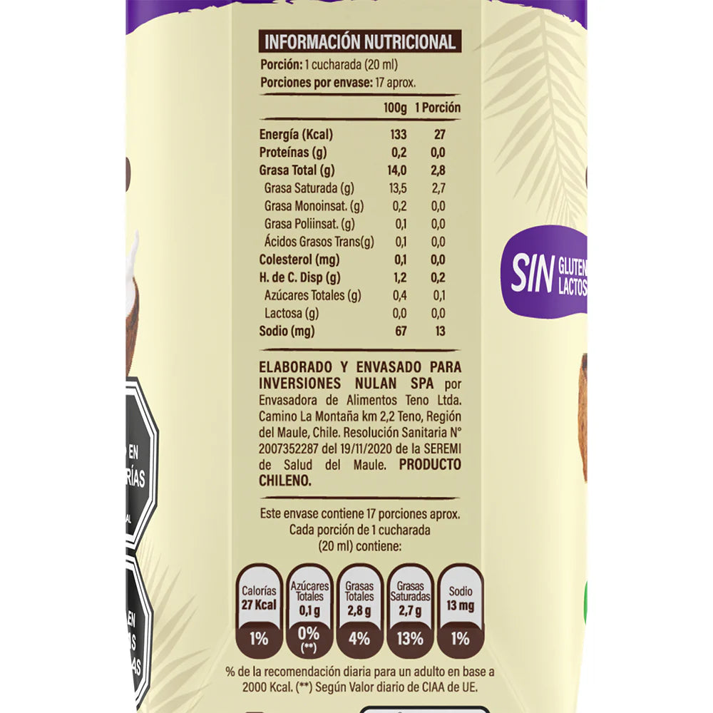 CREMA DE COCO VILAY 330 ML