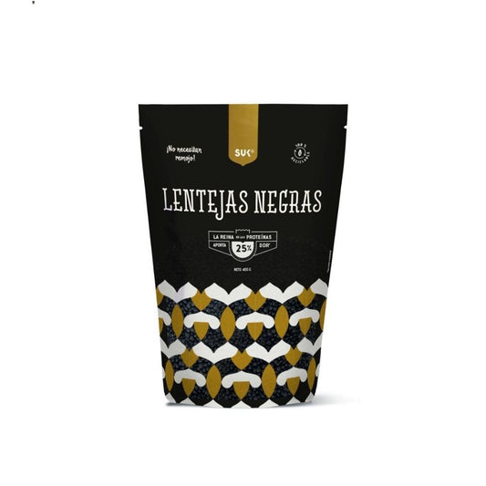 LENTEJAS NEGRAS 400g - SUK