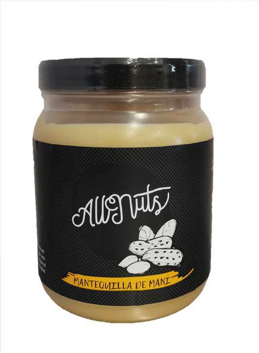 MANTEQUILLA DE MANI CREMOSA 1KG - ALL NUTS