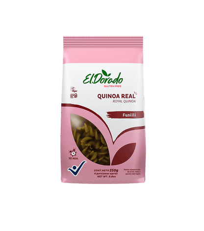 PASTA DE QUINOA REAL FUSILLI 250g - EL DORADO