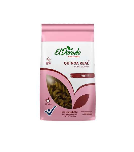 PASTA DE QUINOA REAL FUSILLI 250g - EL DORADO