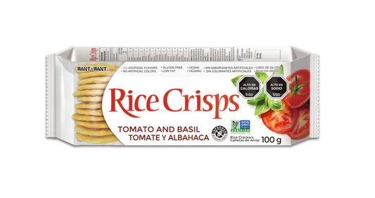 RICECRIPS TOMATE & ALBAHACA 100g - EATY