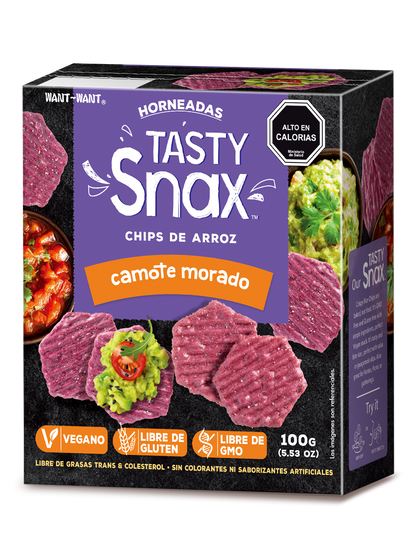 TASTY SNAX CAMOTE MORADO 100g - EATY
