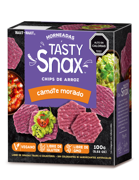 TASTY SNAX CAMOTE MORADO 100g - EATY