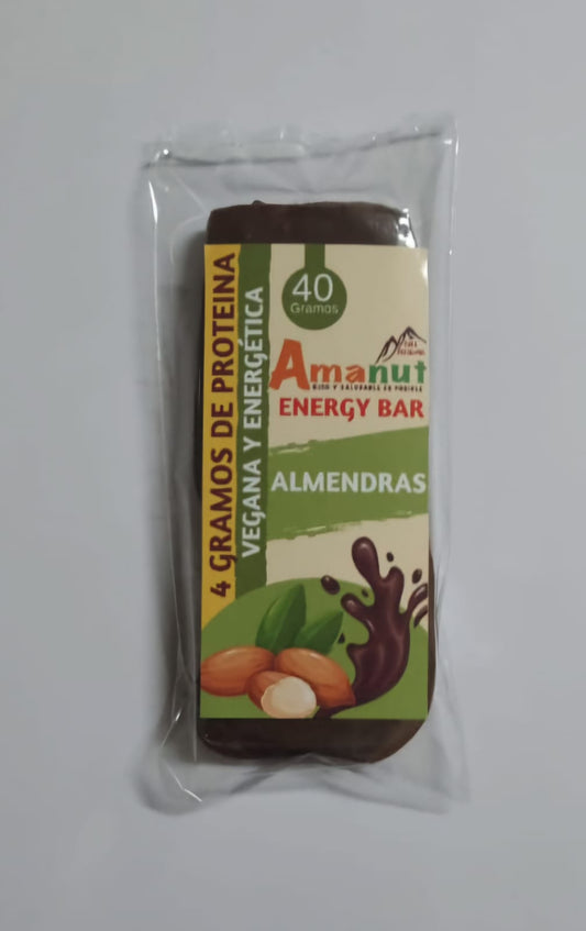 BARRA ENERGÉTICA ALEMENDRAS 40g - AMANUT