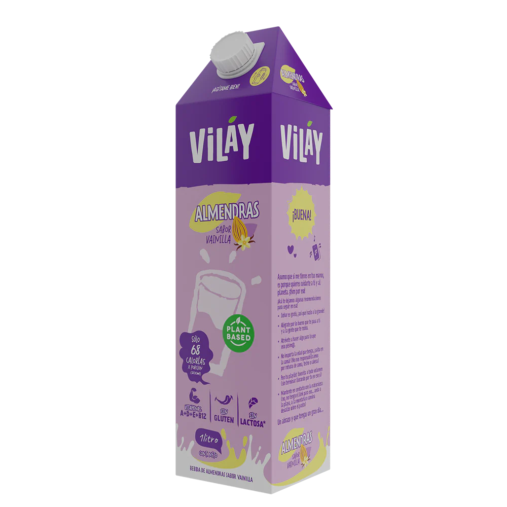 ALMENDRAS VAINILLA 1L
