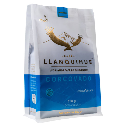 CAFE LLANQUIHUE CORCOVADO DESCAFEINADO - 250g
