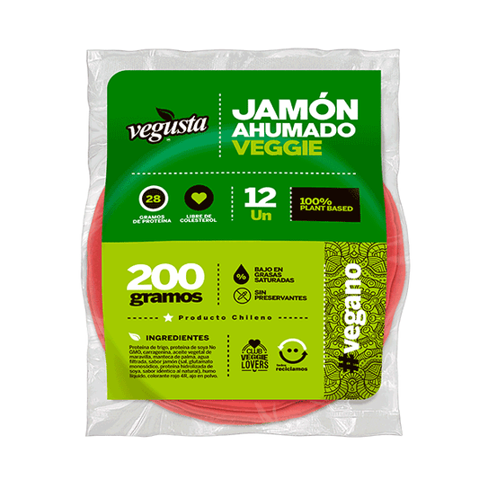 JAMÓN AHUMADO 200g - VEGUSTA