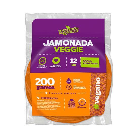JAMONADA VEGGIE 200g - VEGUSTA