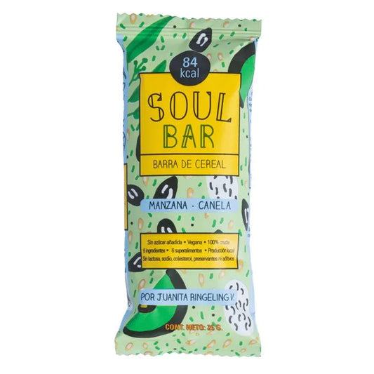 SOUL BAR MANZANA-CANELA - 35g